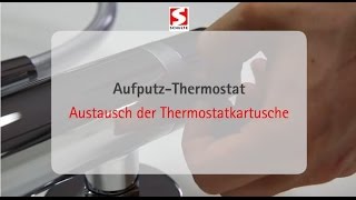 Austausch einer Thermostatkartusche von Schulte [upl. by Eerok864]