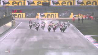 2014 World Superbike Race 2 at Assen  Highlights [upl. by Atnahsal]