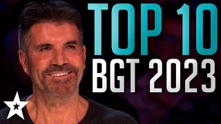 Britains Got Talent 2023 Top 10 BEST Auditions So Far [upl. by Rosati157]