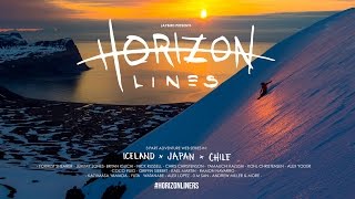 Snowboarding in Iceland  Horizon Lines  Episode 1 [upl. by Alyahsat]