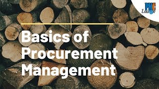 The Basics of Procurement Management [upl. by Lambard]