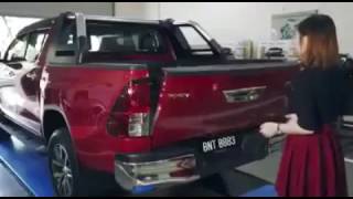 2017 Toyota Hilux ProLift tailgate assistant [upl. by Nifled]