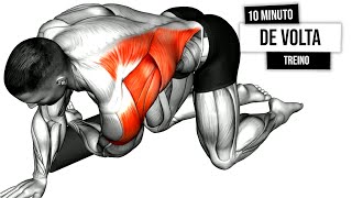 Melhor Treino Para As Costas Sem Equipamento [upl. by Lenoel768]