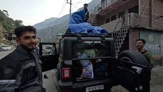 ZANSKAR RIDE 2024  DAY 01  Mandi to Gumbok rangan  apni thar rwd ki first offroad ride [upl. by Noled861]