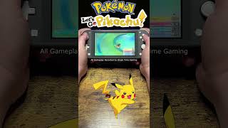 Pokemon Lets Go Pikachu  Nintendo Switch Handheld Gameplay [upl. by Andri592]