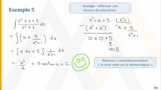 Simplifier pour ramener l’intégrande à une formule de base [upl. by Angeline]