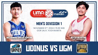 UDINUS vs UGM  Mens Division 1  Yogyakarta I Nov 9 [upl. by Anitnoc]