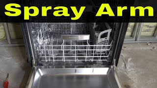 How To Replace Dishwasher Spray ArmEasy Tutorial [upl. by Rashida777]