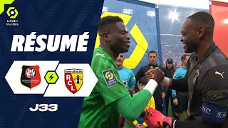 STADE RENNAIS FC  RC LENS 1  1  Résumé  SRFC  RCL  20232024 [upl. by Nylad]