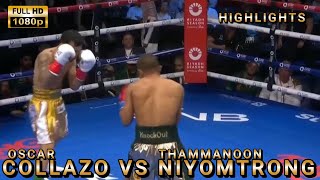 Oscar Collazo Takes on Thammanoon Niyomtrog in EPIC Battle [upl. by Irah363]