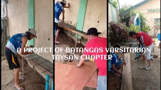 A PROJECT OF BATANGAS VARSITARIAN TAYSAN CHAPTER [upl. by Dyer]