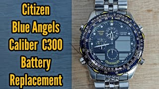 How to Remove a Citizen EcoDrive Chronograph Titanium WR 100 Monocoque Case  Watch Repair Tutorial [upl. by Breech]