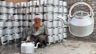 Crafting the Perfect Tea Kettle A StepbyStep GuideMaking Tea Kettles from Recycled Aluminum [upl. by Suzanna]