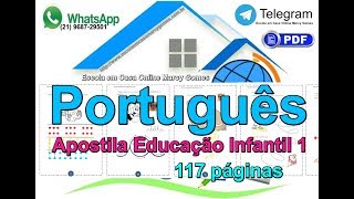 Apostila de Português Educação Infantil 1  117 páginas [upl. by Morten]