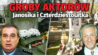 Groby aktorów seriali lat 70 Janosik Czterdziestolatek Polskie drogi l Niezapomniani [upl. by Blum]