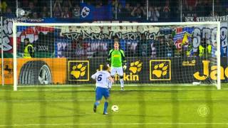 1 FC Heidenheim 34 nE Borussia Mönchengladbach Elfmeterschießen DFBPokal 20112012 [upl. by Nyllek]