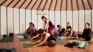 Complete Anusara Yoga Class with Marie Lumholtz [upl. by Roti]