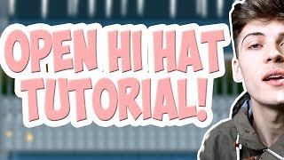 Open Hi Hat Tutorial  How To Make Open Hi Hat Rolls [upl. by Larok]