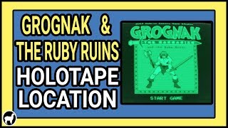 How to Find Grognak and the Ruby Ruins Holotape Game  Fallout 76  Retro Now AchievementTrophy [upl. by Adnalue]