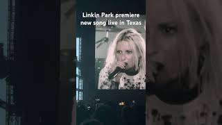 Linkin Park premiere new song Casualty live in Texas [upl. by Nikral]