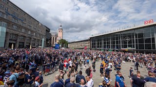 UNBELIEVABLE SCENES as the TARTAN ARMY Enjoy Matchday in COLOGNE [upl. by Appleton]