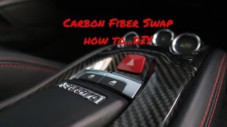 How To Remove The Centre Console in a Ferrari 458 Carbon Fiber Swap [upl. by Ameehsat]