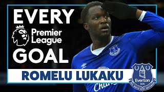 ROMELU LUKAKU EVERY PREMIER LEAGUE GOAL FOR EVERTON [upl. by Oinafipe]