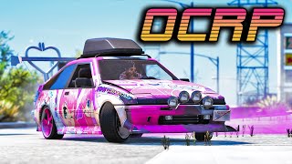 Drift Car Getaway Challenge in OCRP GTA 5 RP [upl. by Jagir]