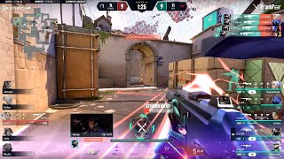 T1 ROSSY ACE SITE HOLD VS TEAM LIQUID  AfreecaTV Valorant League 2023 [upl. by Buckie907]