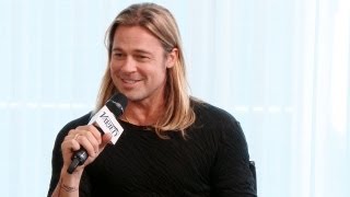 Brad Pitt Talks World War Z 2 Movie  TIFF 2013 [upl. by Madonia]