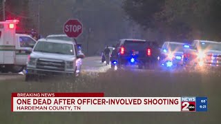 1 dead after officerinvolved shooting in Hardeman County [upl. by Sydelle885]