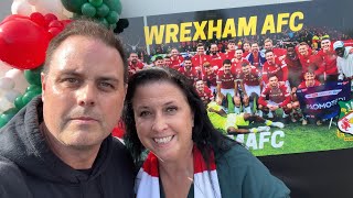 First Time In The Wrexham AFC Fan Zone Vlog [upl. by Emoreg]