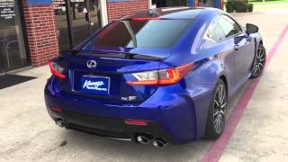 2015 Lexus RCF Street Demon Custom Performance Exhaust by Kinneys [upl. by Reifinnej]