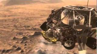 Curiosity Rovers Peculiar Mars Landing Described [upl. by Dranyl]