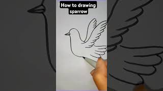 How To Drawing Sparrow music sparrow newsong lovesong love song [upl. by Ellicul62]