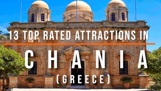 13 Top Rated Attraction in Chania Crete Greece  Travel Video  Travel Guide  SKY Travel [upl. by Glen]