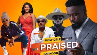 HOW Celebrities reacted to SARKODIE BET Award [upl. by Thetisa]