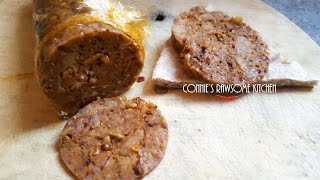 VEGAN deli cold cutSALAMI style meat [upl. by Nnylrahc]