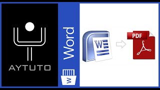 Guardar en PDF un archivo de WORD [upl. by Acinyt]