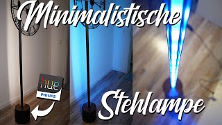 Minimalistische Stehlampe bauen  Upcycling vom Allerfeinsten [upl. by Lourie]