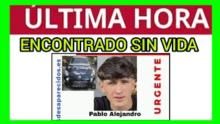 HALLAN SIN VIDA A PABLO ALEJANDRO [upl. by Dyane771]