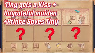 Storyteller Netflix Tiny gets a kiss  Ungrateful Maiden  Prince saves Tiny [upl. by Ahsaeyt]