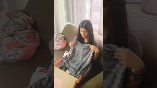 Beautiful saree from koskii Koskii saree Unboxing shortvideounboxingviralvideoKoskiiYoutube [upl. by Zenia]