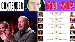 🔴 Live Dana Whites Contender Series 8 Episode 10 Watch Along [upl. by Bunnie33]