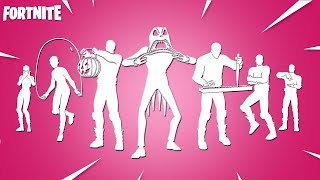 All Popular Fortnite Dances amp Emotes Jack Skellington Michael Myers Starlit Jump Rope Jig [upl. by Fornof]