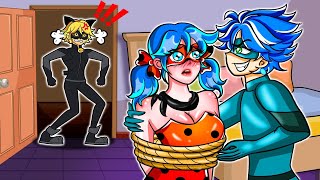 Rescue Lady Bug  Love Story of Lady Bug x Chat Noir  Miraculous Animation [upl. by Rosabella942]