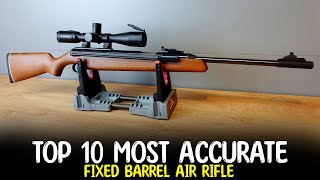 Top 10 Most Accurate Fixed Barrel Air Rifle  Best Value Springer Air Rifle [upl. by Tnecillim]