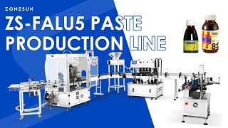 Zonesun ZSFALU5 Automatic Bottle Production Line [upl. by Yelehsa]