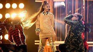 Janet Jackson  Nasty  Throb  If Live on Billboard Music Awards 4K [upl. by Anide]