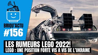 RUMEURS LEGO 2022  DELOREAN TOUR EIFFEL AVATAR FERRARI ET LA POSITION VIS A VIS DE LUKRAINE [upl. by Maclean]